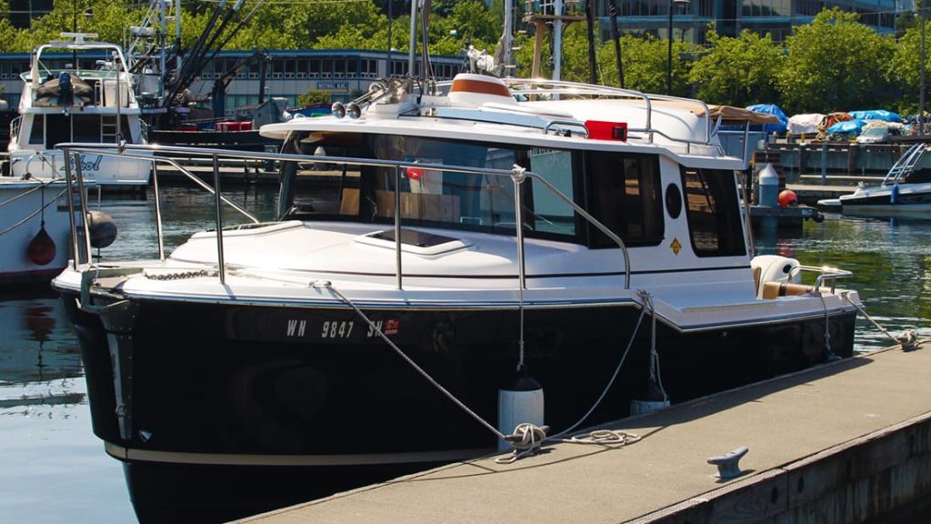 Ranger Tug Fishermen's Terminal Carefree Boat Club Seattle, membership boating