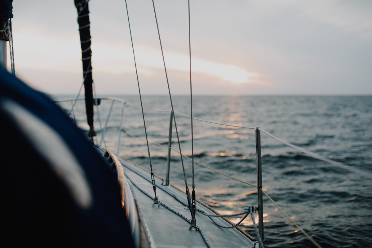 The view from our Beneteau boats